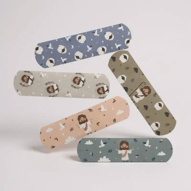 Jesus Hugs Bandages 50 Count 5 Fun Designs